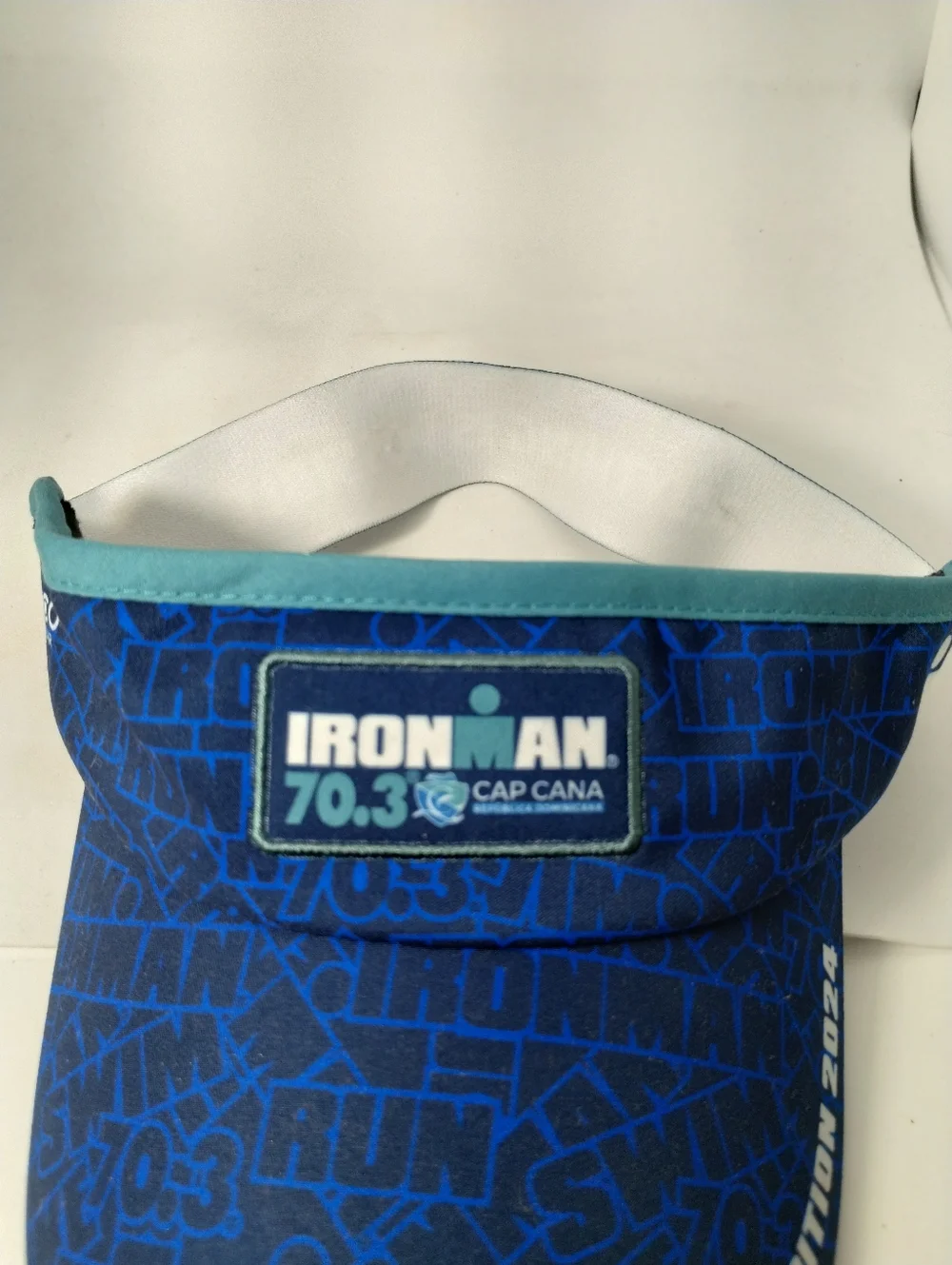Ironman Hat Visor Strap Back One Size Blue Cap Cana, Dominican Republic Special - Picture 6 of 6